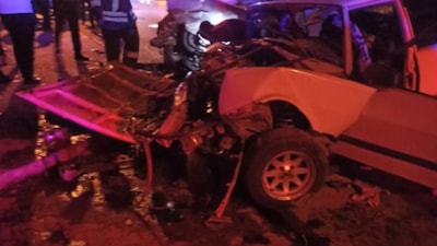 Aydın'daki hatalı sollama feci kazayı beraberinde getirdi