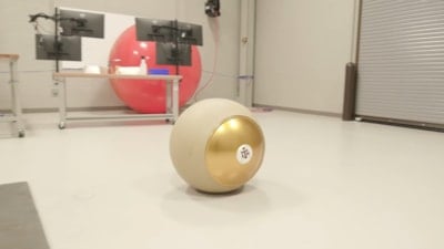 Asla devrilmeyen tekerleksiz robot: RoboBall