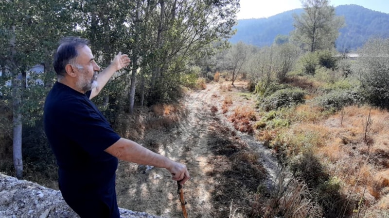 Bolu’da dereler kurudu, köylüler sırayla su kullanıyor