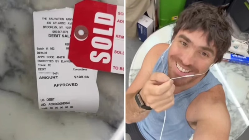 ABD'de 108 dolara aldığı ikinci el masa, 8 bin dolar çıktı