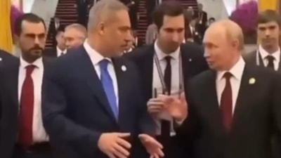 Hakan Fidan'ın Rusya Devlet Başkanı Putin ile ayaküstü sohbeti