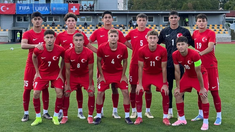 18 Yaş Altı Milli Futbol Takımı, İsviçre ile yenişemedi