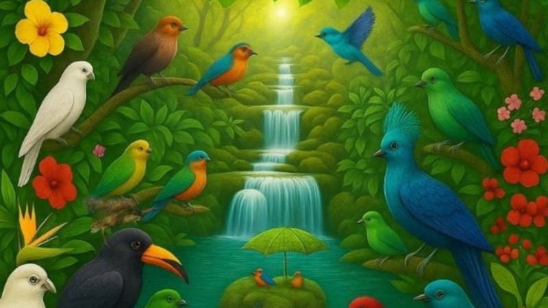 Gizemli illüzyon: Gizli sincabı bulun...