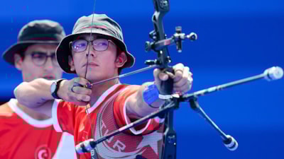 Milli okçular Dünya Şampiyonası sınavında