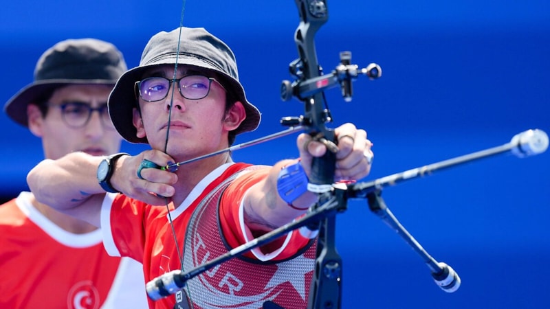 Milli okçular Dünya Şampiyonası sınavında
