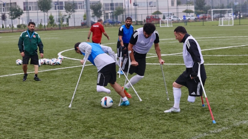 Ampute Milli Futbol Takımı, 2026 Dünya Kupası'na seribaşı gitmek istiyor