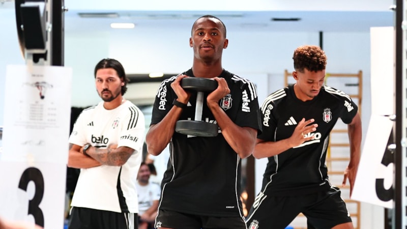 Beşiktaş'ta Başakşehir maçı hazırlıkları