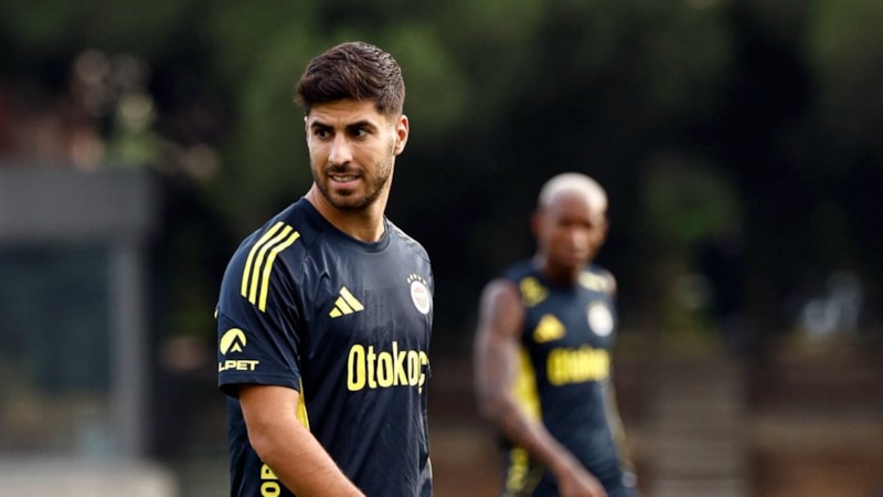 Marco Asensio, Fenerbahçe formasıyla ilk idmanına çıktı