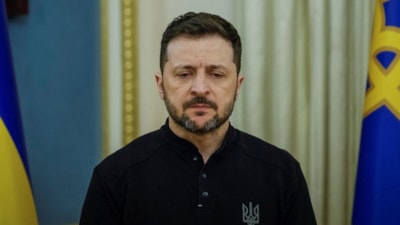 Putin'in 'Moskova'ya gel' teklifine Zelensky'den yanıt: Görüşmek istiyorsa Kiev'e gelebilir