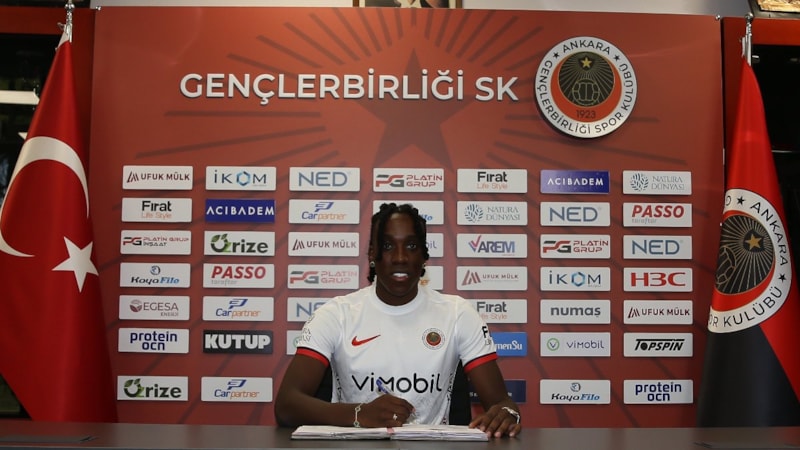 Gençlerbirliği, Franco Tongya'yı transfer etti