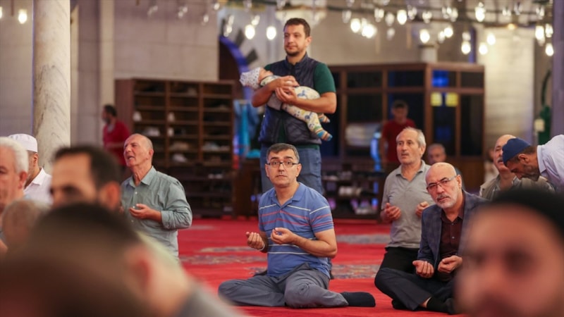 İstanbul'da aileler, Gazze için bir arada