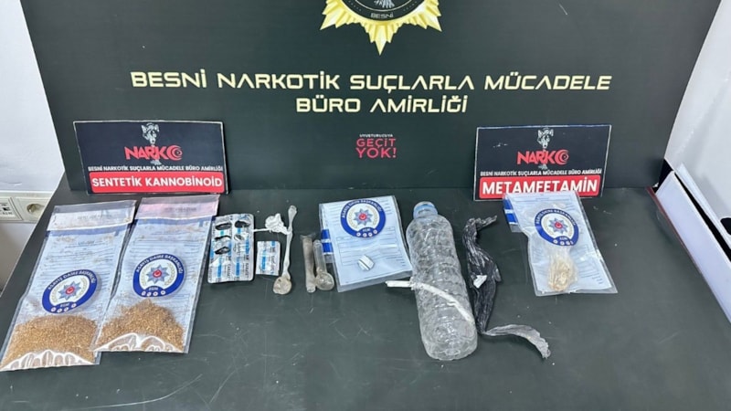 Adıyaman'da uyuşturucu operasyonu: 6 şahıs yakalandı