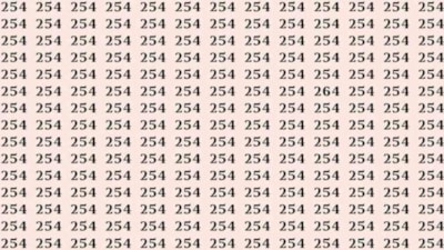 Farklı sayı nerede? İnsanların %90'ı resimdeki farklı sayıyı bulamıyor...