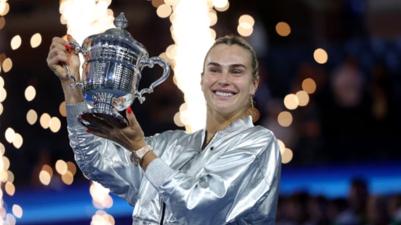 ABD Açık'ta Aryna Sabalenka, üst üste 2. kez şampiyon oldu