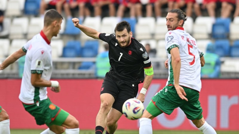 Gürcistan, Bulgaristan'ı üç golle geçti