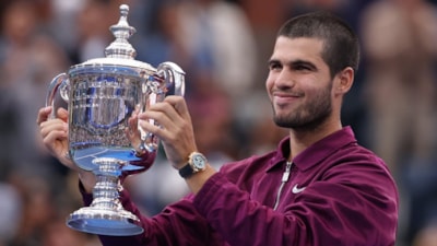 ABD Açık'ta tek erkekler şampiyonu Carlos Alcaraz