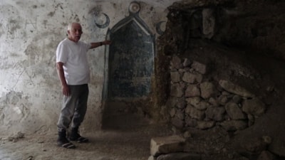 Kayseri'de 800 yıllık üstü cami, altı kilise oyma yapı