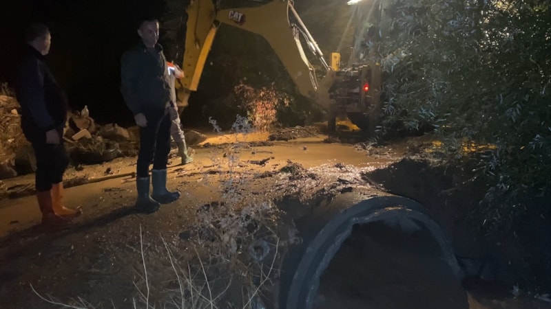 Kırıkkale'yi sağanak vurdu