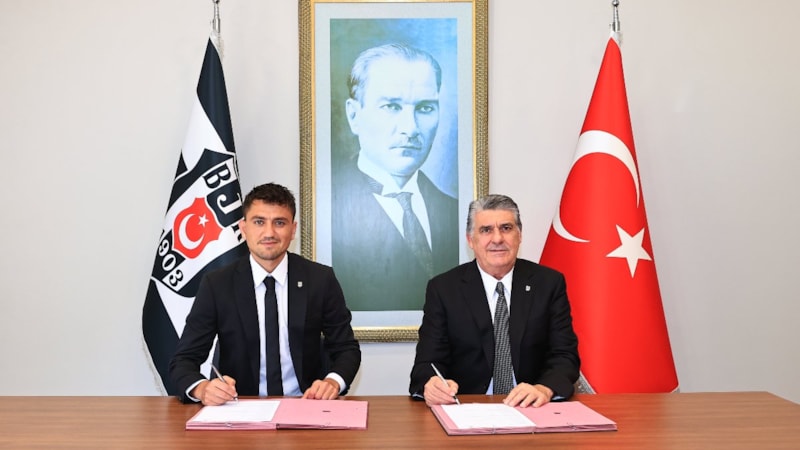 Beşiktaş, Cengiz Ünder ile sözleşme imzaladı