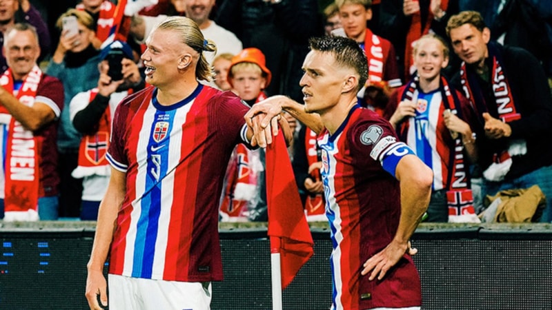 Norveç evinde Moldova'yı 11 golle geçti