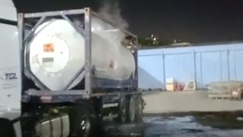 Kocaeli'de Polisan'da kimyasal sızıntı