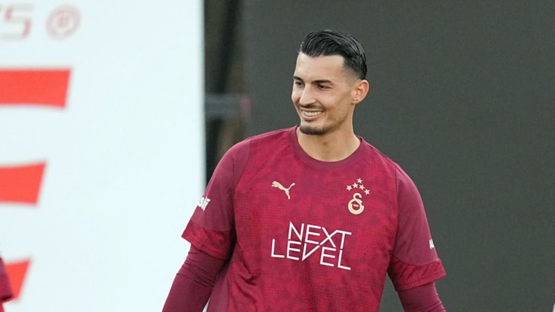 Uğurcan Çakır, Galatasaray'da ilk antrenmanına çıktı