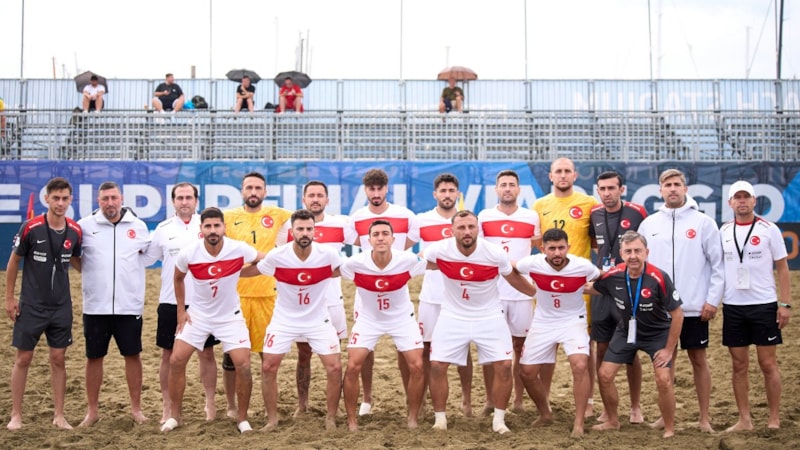 Plaj Futbolu Milli Takımı, Gürcistan'ı mağlup etti