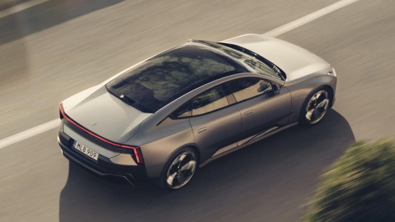 Lüks elektrikli sedan Polestar 5 Almanya'da sergilendi