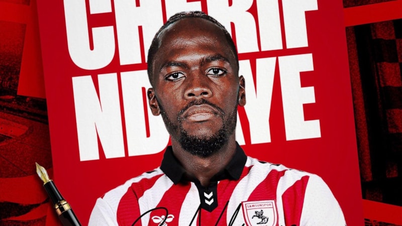 Samsunspor, Cherif Ndiaye'yi kadrosuna kattı