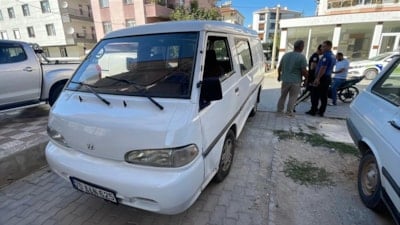 Karaman'da bisikletle çay servisi yapan garson ölümden döndü