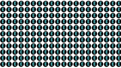 Farklı harf nerede? Farklı harfi 5 saniyede bulanlar üstün zekalı kabul ediliyor...