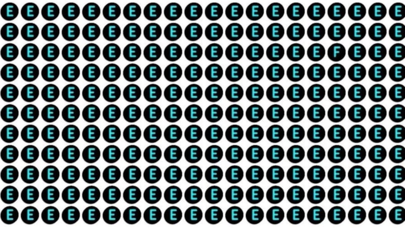 Farklı harf nerede? Farklı harfi 5 saniyede bulanlar üstün zekalı kabul ediliyor...