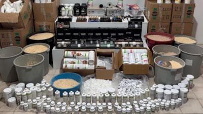 Samsun'da sahte zayıflama ve protein tozu imalatına operasyon