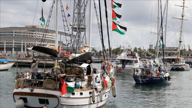 Küresel Sumud Filosu, Gazze'ye doğru yola çıktı