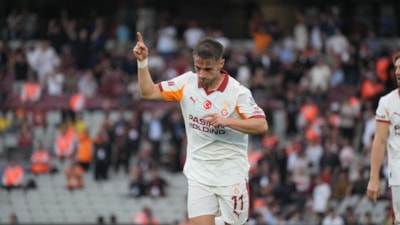 Yunus Akgün, bu sezonki ilk golünü attı