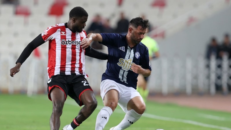 Sivasspor, Sarıyer karşısında tek golle güldü