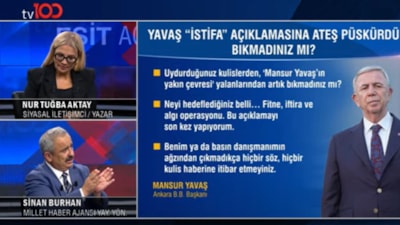 tv100 canlı yayınında Sinan Burhan kulisi: AK Parti’ye geçmesi beklenen belediyeler