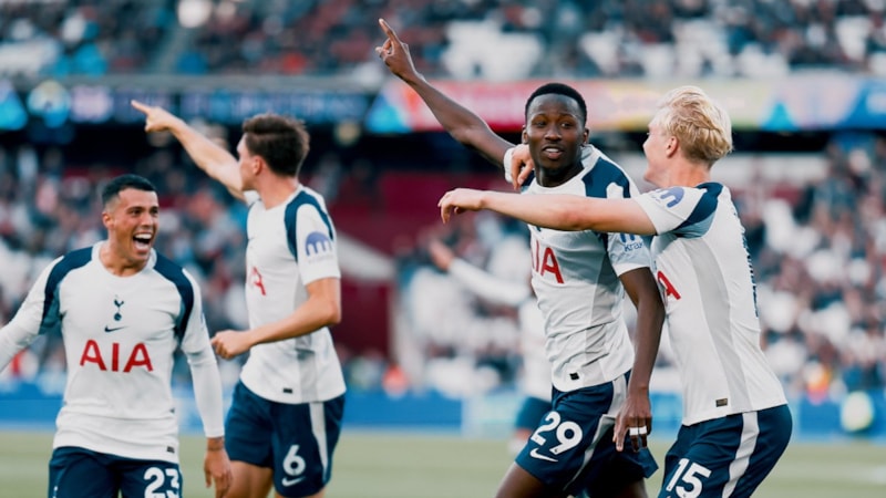 Tottenham, West Ham United'ı üç golle yıktı