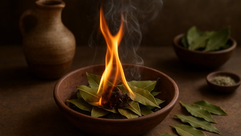 Eylül ritüeli: 7 tane defne yaprağı yakın, etkisine bakın...