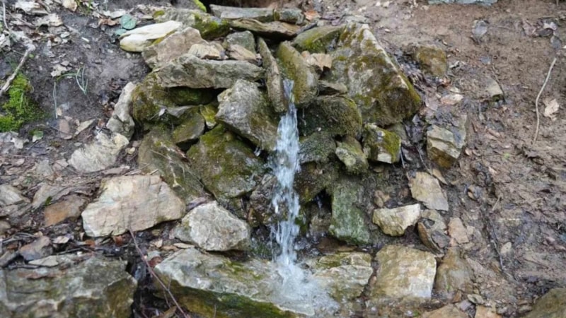 Dua ile akan su: Duyan oraya akın ediyor! 