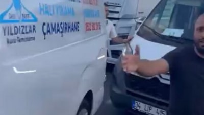 Beylikdüzü’nde emniyet şeridi kavgası