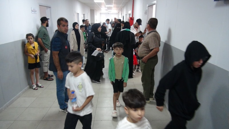 Ülkesine dönmek isteyen Suriyeliler, Öncüpınar Sınır Kapısı'nda