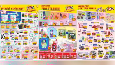 Evini yenilemek isteyenlere ŞOK’tan müjde: Boya, takım çantası, merdiven, fırça çeşitleri…