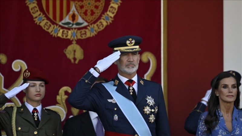 İspanya Kralı 6. Felipe: Gazze Şeridi'nde dayanılmaz bir insani kriz var