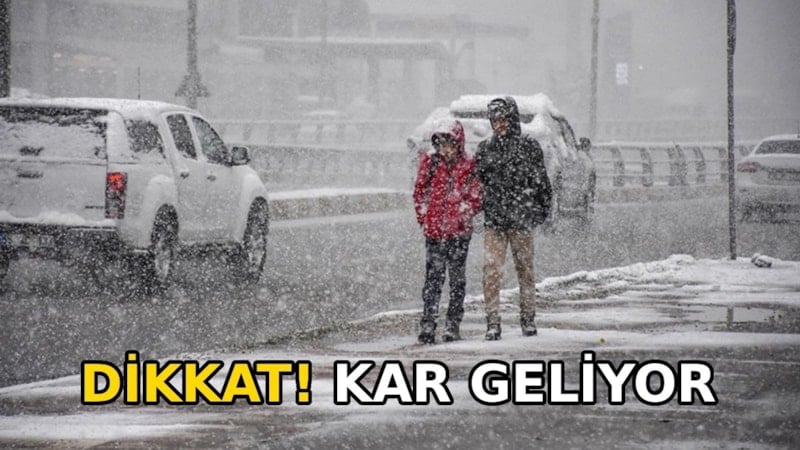 Kar geliyor! Rize, Trabzon, Giresun, Erzurum… Yarım metreyi bulacak