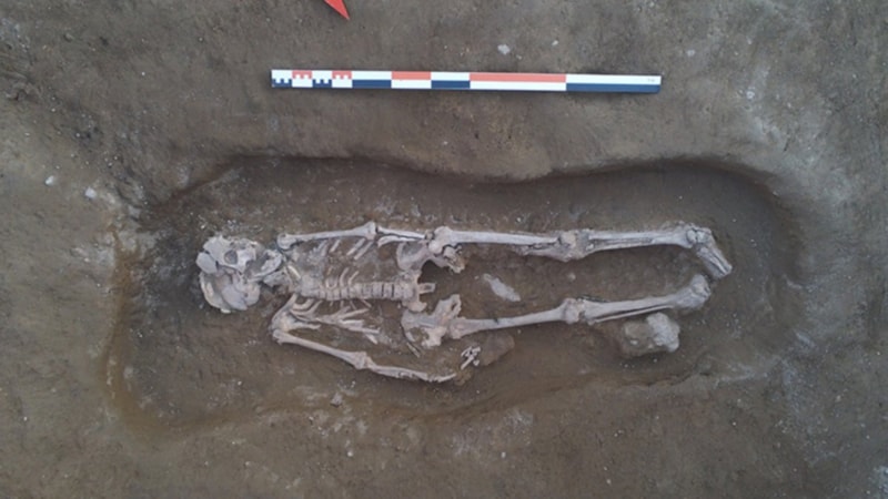 İkiztepe Höyüğü'nde hediyeli mezarlar bulundu