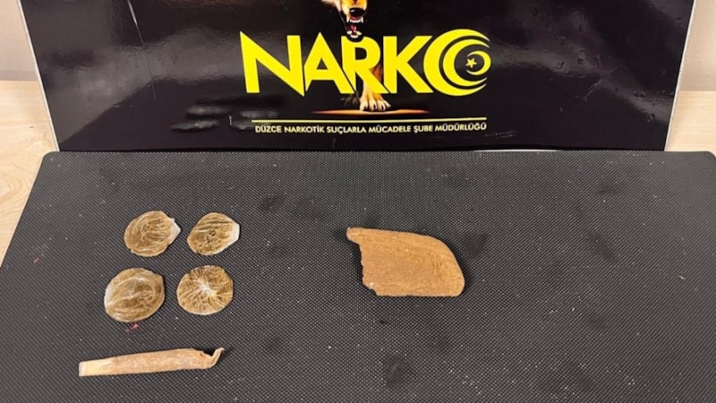Düzce’de uyuşturucu operasyonu düzenlendi