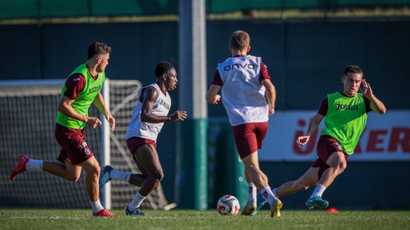 Trabzonspor, Gaziantep FK maçının hazırlıklarına devam etti