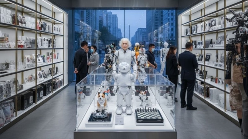 Robot Alışveriş Merkezi açıldı: İnsansı robotlar satışa çıktı! Fiyatları milyonları buluyor