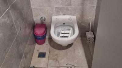 Türkiye Kupası maçında elenince stadın tuvaletlerini kırdılar